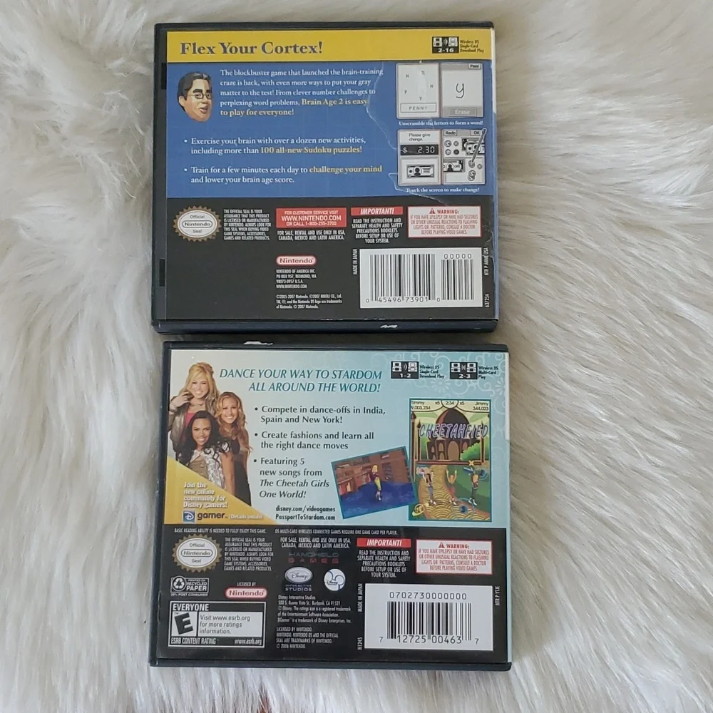 Nintendo DS Games with original cases